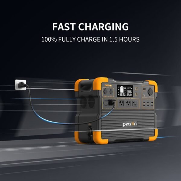 E2400LFP Portable Power Station 2400W 2048Wh - Image 4
