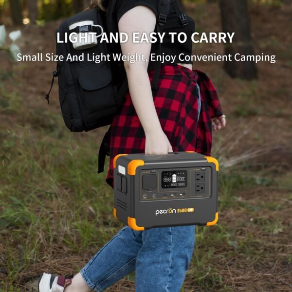 E500LFP Portable Power Station 600W 576Wh - Image 6