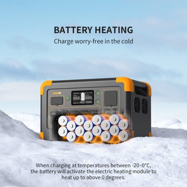 E1000LFP Portable Power Station 1800W 1024Wh - Image 11