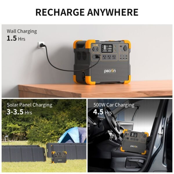 E2400LFP Portable Power Station 2400W 2048Wh - Image 9