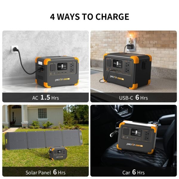 E500LFP Portable Power Station 600W 576Wh - Image 10