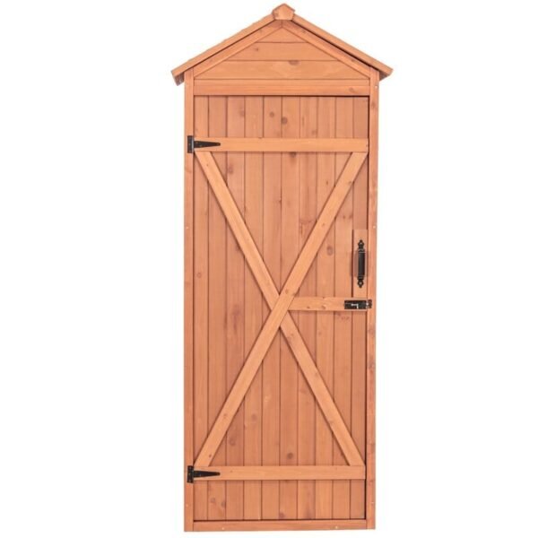 2.5 ft. W x 2 ft. D Solid Wood Lean-To Tool Shed - Image 3