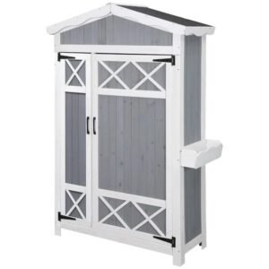 4.3 Ft. W x 1.6 Ft Solid Wood Traditionnal Tool Shed