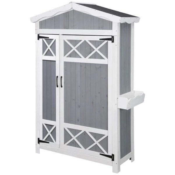 4.3 Ft. W x 1.6 Ft Solid Wood Traditionnal Tool Shed