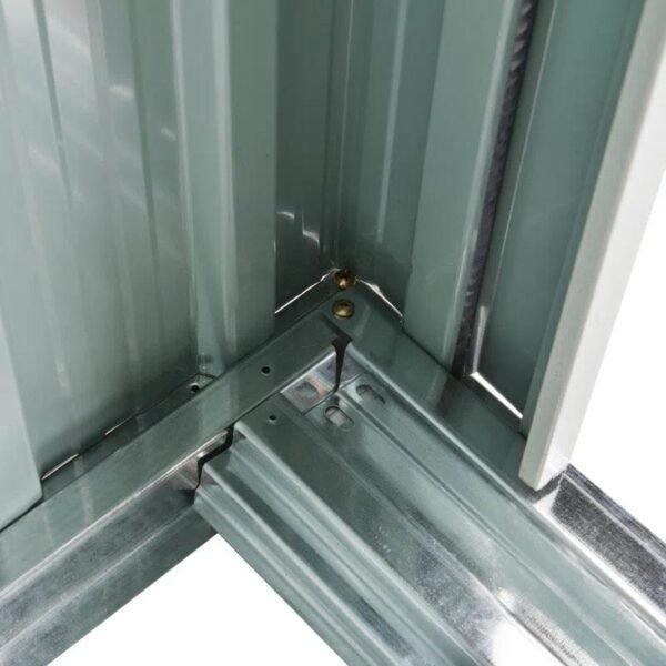 5 ft. W x 3 ft. D Metal Vertical Storage Shed - Image 5