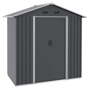 6 ft. 4 in. W x 3 ft. 7 in. D Vertical Storage Shed
