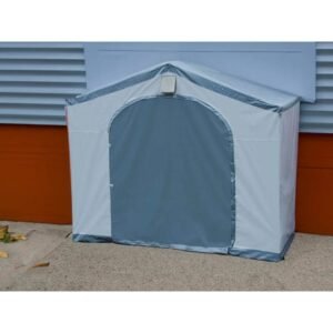 6 ft. W x 2 ft. D Polypropylene Plastic Portable Storage Shed
