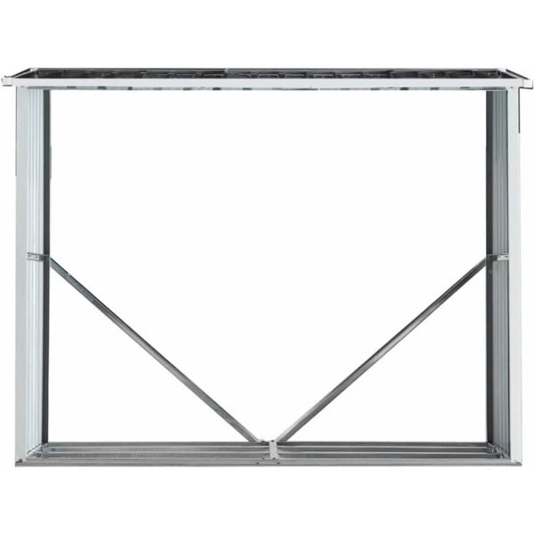 6 ft. W x 3 ft. D Metal Vertical Storage Shed - Image 3