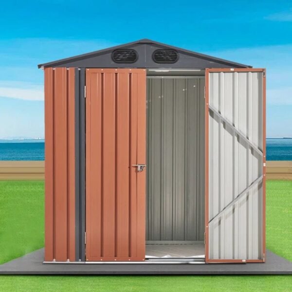 6 ft. W x 4 ft. D Metal Storage Shed By PENGFANG WORLDWIDE LLC - Image 6