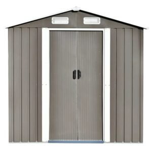 6 ft. W x 4 ft. D Metal Storage Shed