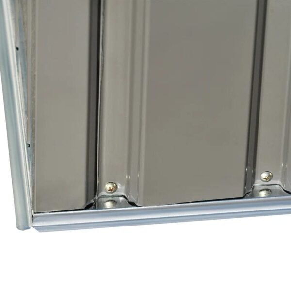 6 ft. W x 4 ft. D Metal Storage Shed - Image 4