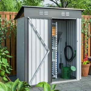 6 ft. W x 5 ft. D Lean-to Tool Shed