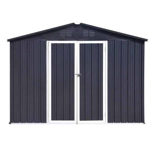 9 ft. W x 6 ft. D Metal Storage Shed - Image 3