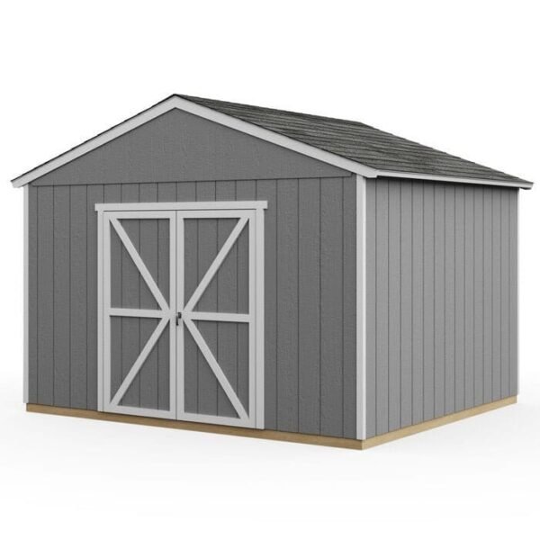 Astoria 12 ft. W x 12 ft. D Solid + Manufactured Wood Storage Shed - Image 4