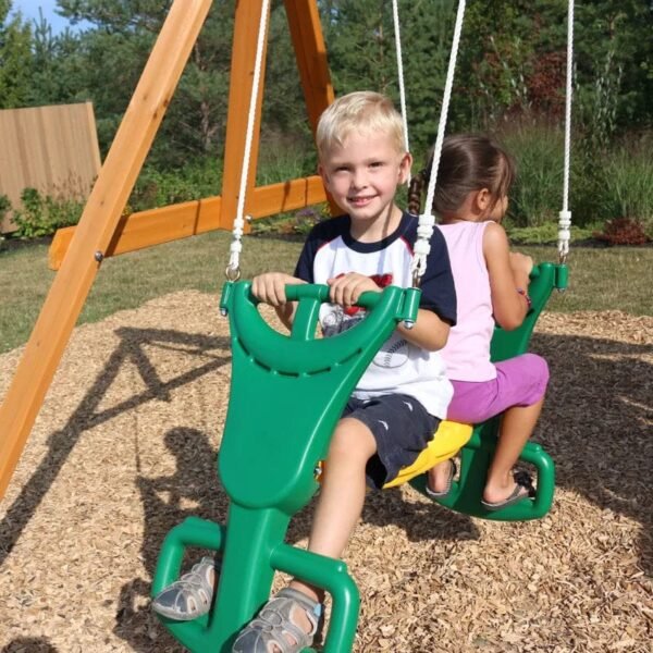 Brookridge Wooden Swing Set - Image 6