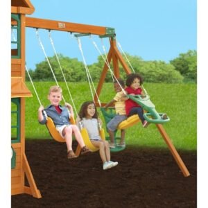 Cloverdale Wooden Swing Set