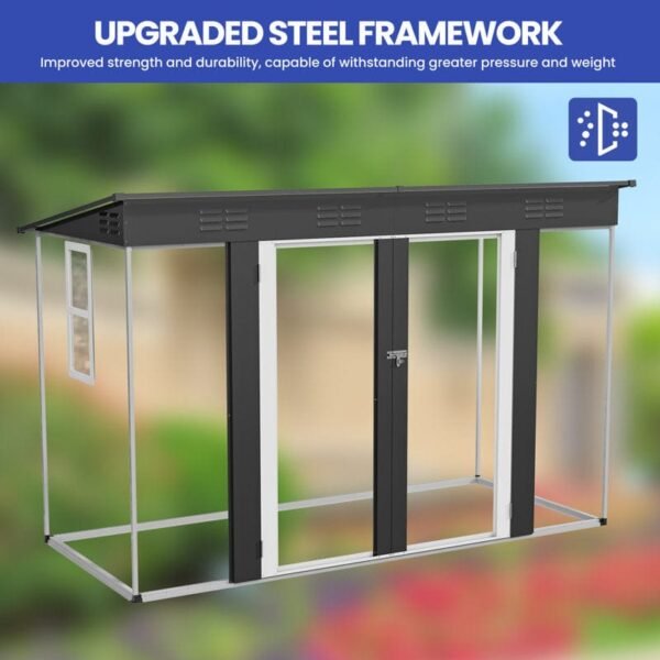 Galvanized Steel Storage Shed - Image 3