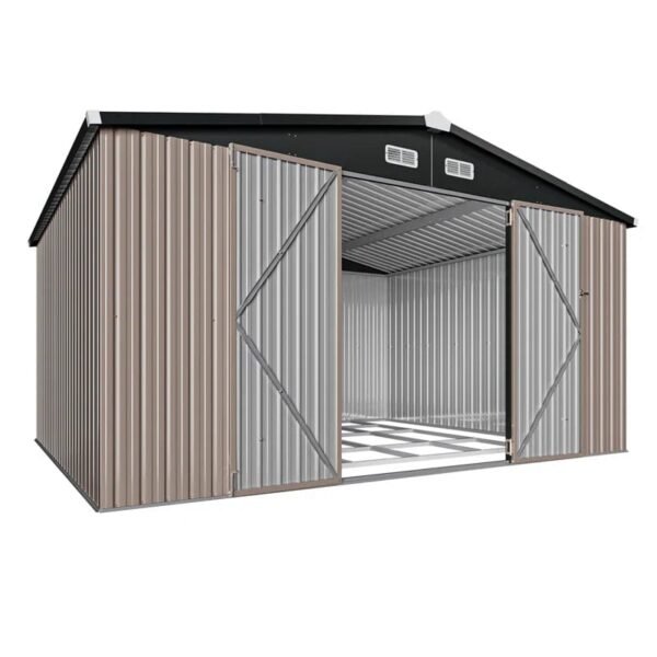 Outdoor Storage Shed With Base 10 X 12 Ft
