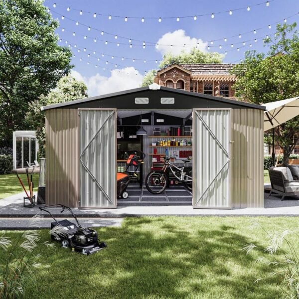 Outdoor Storage Shed With Base 10 X 12 Ft - Image 2
