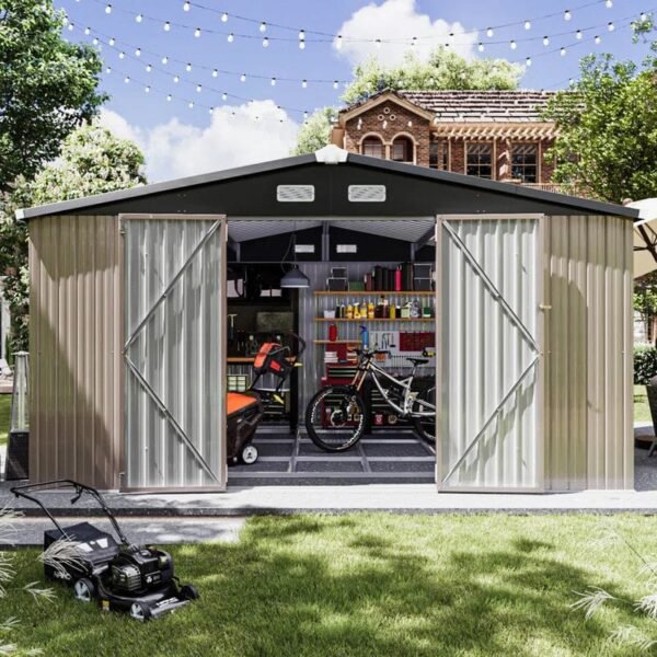 Outdoor Storage Shed With Base 10 X 12 Ft - Image 6