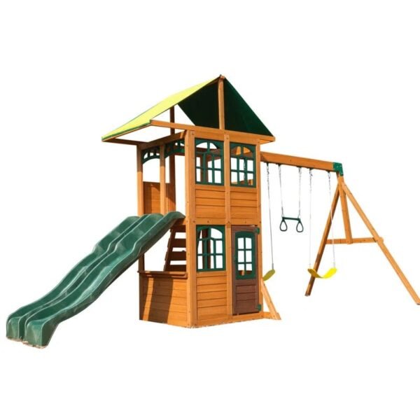 Treasure Cove Wooden Swing Set - Image 6