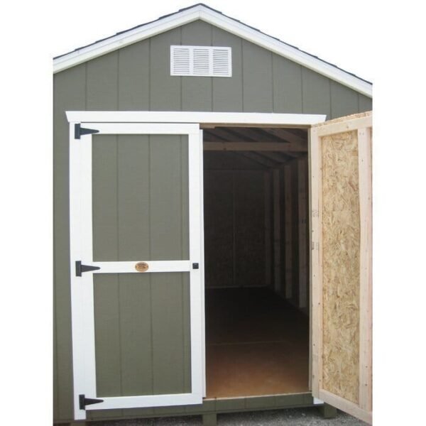 Value 8 ft. W x 16 ft. D Solid and Manufactured Wood Storage Shed - Image 3