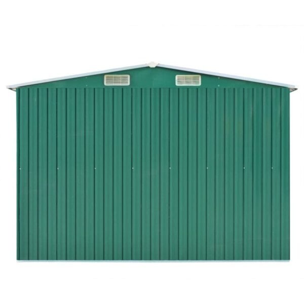 VidaXL Outdoor Storage Shed Garden Shed Metal Storage Backyard Patio Shed - Image 3
