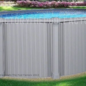 12'x17'x54" Intrepid - Extruded Aluminum Oval Pool With Interlocking Wall