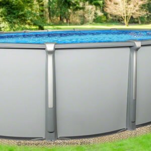 18'x33'x54" Saltwater Aurora Oval Pool with Resin Composite Wall