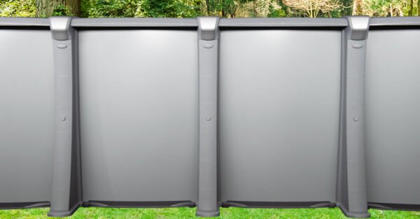 12'x24'x54" Saltwater Aurora Oval Pool with Resin Composite Wall - Image 8