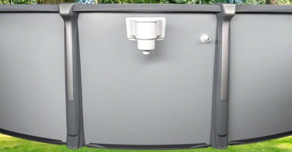 27'x54" Saltwater Aurora Round Pool with Resin Composite Wall - Image 7