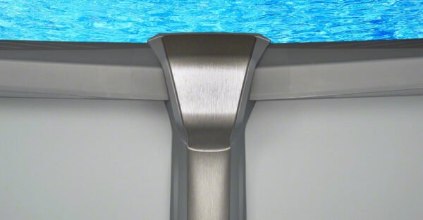 18'x33'x54" Saltwater Aurora Oval Pool with Resin Composite Wall - Image 2