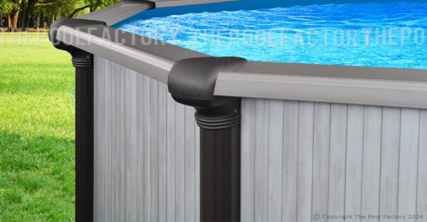 10'x16'x54" Saltwater Titan Oval Pool - Image 2