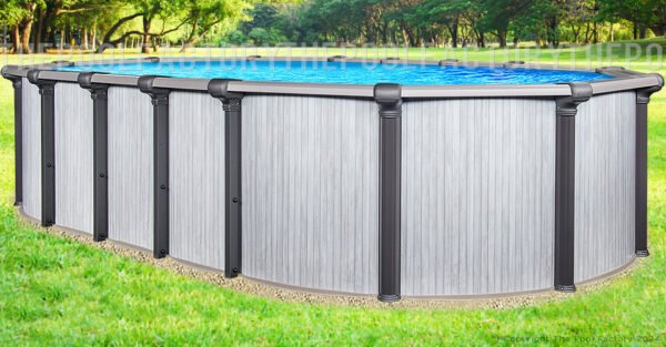 10'x16'x54" Saltwater Titan Oval Pool