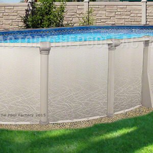 12'x24'x52" Saltwater 5000 Oval Pool