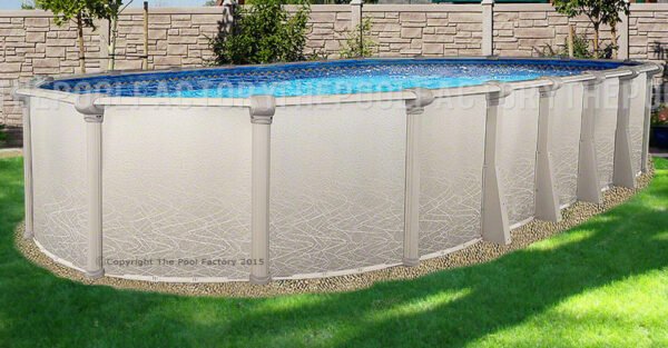 12'x24'x52" Saltwater 5000 Oval Pool