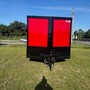 2025 8.5x24TA ENCLOSED CARGO TRAILER RAMP DOOR 84'' 0121