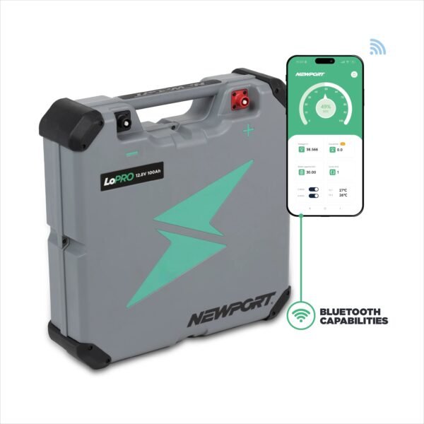 24V 50Ah LoPRO Lithium LiFePo4 Battery - Image 2