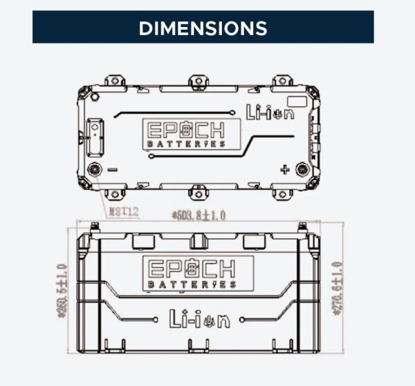 36V 100AH Marine Lithium Battery For Trolling Motors - Bluetooth and Heating Feature | Restocking by July 12 2025 - Image 9