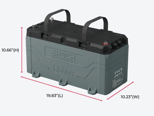 36V 100AH Marine Lithium Battery For Trolling Motors - Bluetooth and Heating Feature | Restocking by July 12 2025 - Image 5