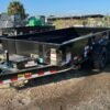 14 Foot Big Tex Low Profile with Spreader Gate Black Dump Trailer (14LD-14BK) - Image 2