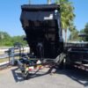 14 Foot Big Tex Heavy Duty Low Profile with Spreader Gate Black Dump Trailer (14LP-14BK6-P3) - Image 2