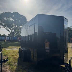 2025 6X12TA ENCLOSED CARGO TRAILER RAMP DOOR 9278