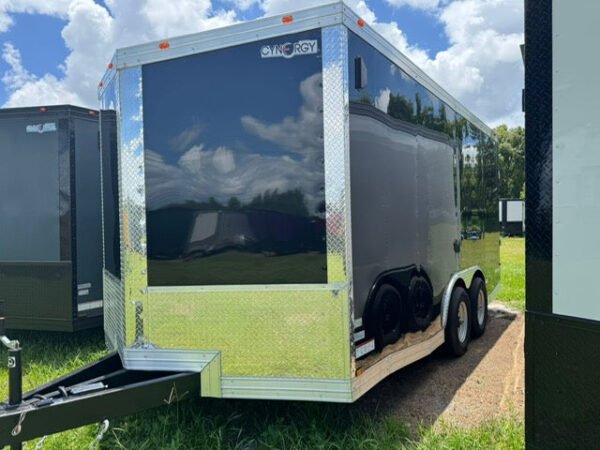 2025 8.5X16TA ENCLOSED CATGO TRAILER RAMP DOOR 84'' 9657 - Image 2