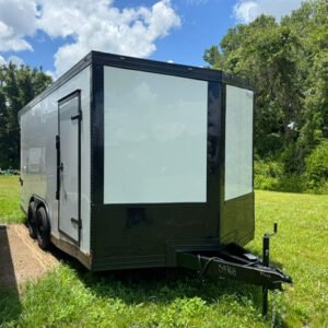 2025 8.5X16TA ENCLOSED CARGO TRAILER RAMP DOOR 84'' 9768