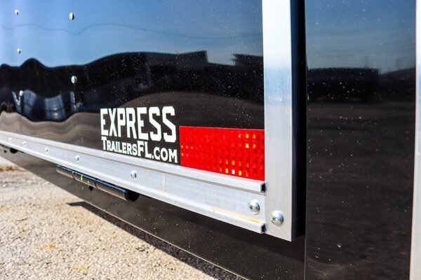 Small Black Enclosed Trailer - Image 12