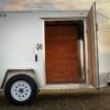Small White Enclosed Trailer - Image 14