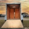 Small White Enclosed Trailer - Image 18
