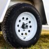 Small White Enclosed Trailer - Image 21