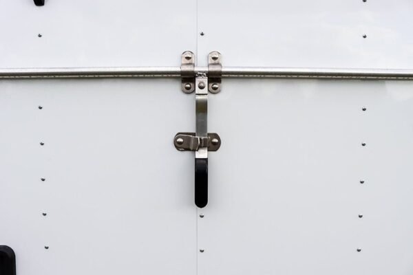 Big White Enclosed Trailer - Image 24